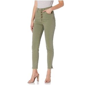 🌿 Mud Pie Army Green Skinny Jeans (XS)